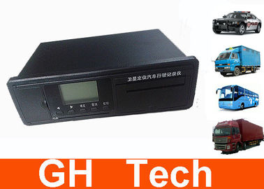 يواجه RS232/485 gps Digital tachograph, أسود عربة معطيات مسجل